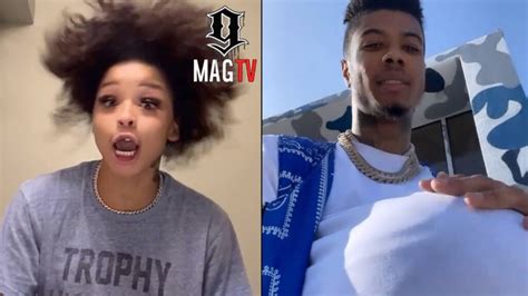 blueface and chrisean fighting|Blueface Punched In The Face By Chrisean Rocks。